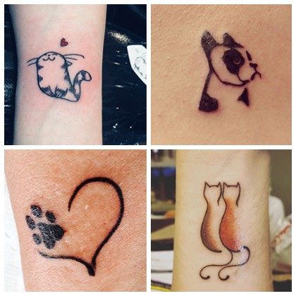 Cause for Paws Mini Tattoos